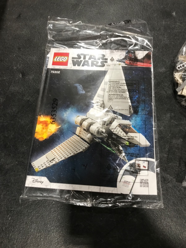 Photo 3 of LEGO Star Wars Imperial Shuttle 75302 Building Kit; Awesome Building Toy for Kids Featuring Luke Skywalker and Darth Vader; Great Gift Idea for Star Wars Fans Aged 9 and Up, New 2021 (660 Pieces) Frustration-Free Packaging