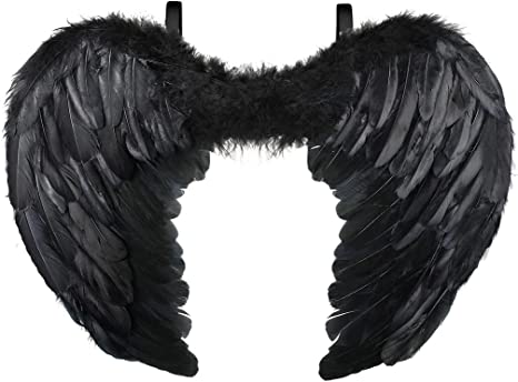 Photo 1 of Angel Wings for Kids Angel Costume Adult Feather Wingsare-Used for Halloween Christmas Party Cosplay 