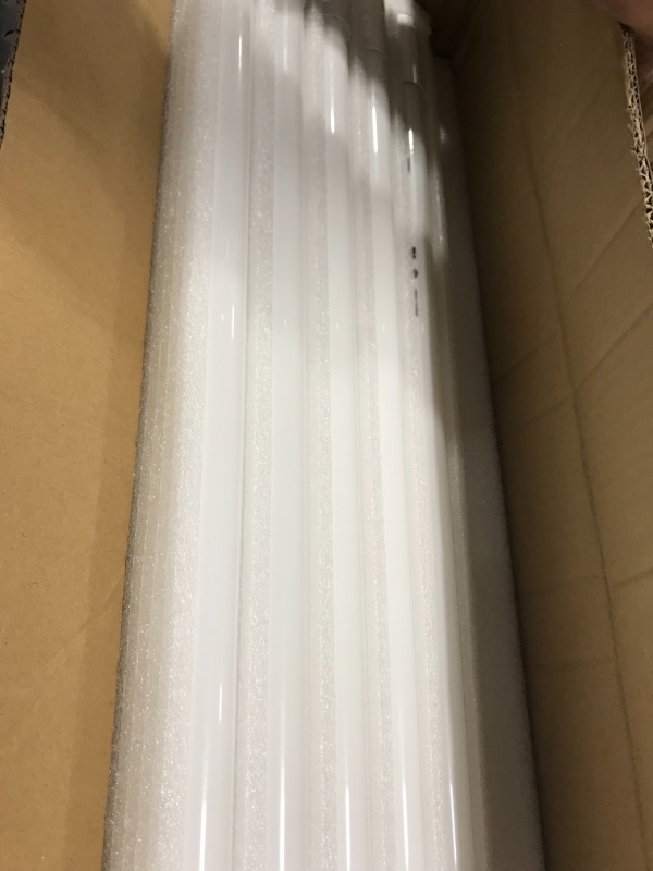 Photo 2 of 20 Pack 3CCT 4FT LED T8 Hybrid Type A+B Light Tube, 18W, 4000K/5000K/6500K Selectable, Plug & Play or Ballast Bypass, Single or Double End Powered, 2300lm, Frosted Cover, T8 T10 T12, 120-277V, UL, FCC