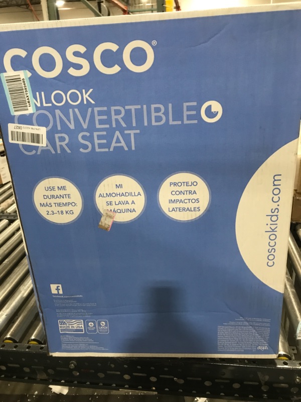 Photo 1 of Cosco Onlook 2-in-1 Convertible Car Seat, Rear-Facing 5-40 pounds and Forward-Facing 22-40 pounds and up to 43 inches, Black Arrows
