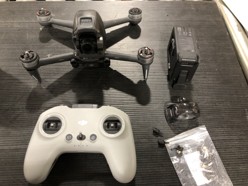 Photo 3 of DJI FPV Combo - First-Person View Drone UAV Quadcopter with 4K Camera, S Flight Mode, Super-Wide 150° FOV, HD Low-Latency Transmission, Emergency Brake and Hover, Gray