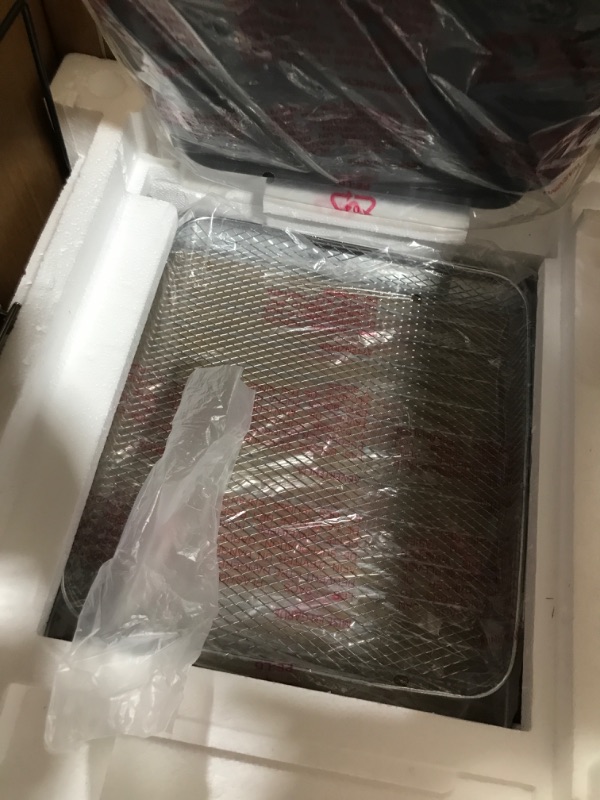 Photo 1 of COSORI Smart 12-in-1 Air Fryer Toaster Oven Combo Convection Rotisserie & Dehydrator for Chicken, Pizza and Cookies, Recipe&Accessories Included, 30L, Silver – A Certified for Humans Device 30L+Toaster Oven Air Fryer