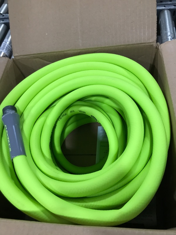 Photo 3 of Flexzilla Garden Hose 5/8 in. x 75 ft, Heavy Duty, Lightweight, Drinking Water Safe, ZillaGreen - HFZG575YW-E