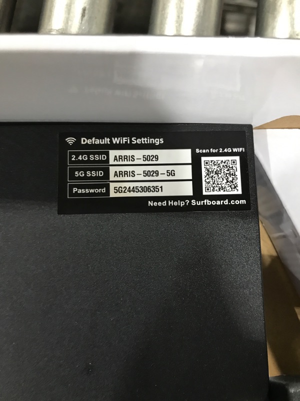 Photo 4 of ARRIS SURFboard SBG7400AC2 DOCSIS 3.0 Cable Modem & AC2350 Wi-Fi Router | Approved for Comcast Xfinity, Cox, Charter Spectrum & more | Four 1 Gbps Ports | 800 Mbps Max Internet Speeds 2 Year Warranty 24x8 Cable Modem / AC2350 WiFi Router