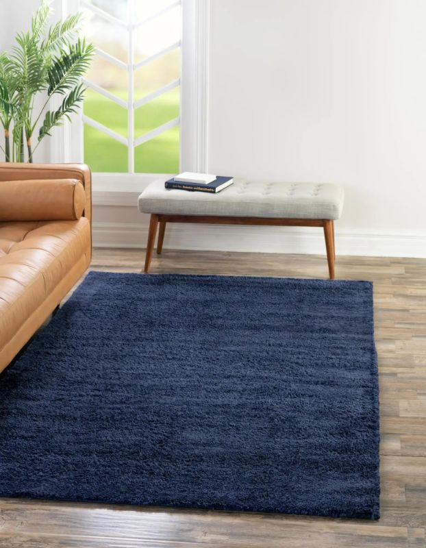 Photo 1 of 31*46 blue area rug
