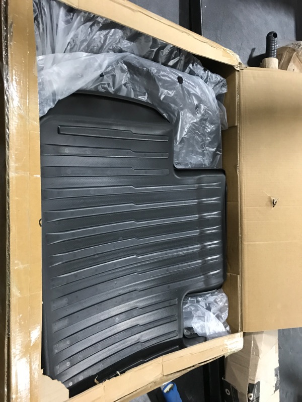 Photo 1 of TAPTES Floor Mats Liner Full Set for Model Y 2023 2022 2021,for Tesla Model Y Floor Mats 2021-2023 All Weather TPE Floor Frunk Trunk Mats Cargo Accessories,Waterproof Interior Accessories 5 Seater
