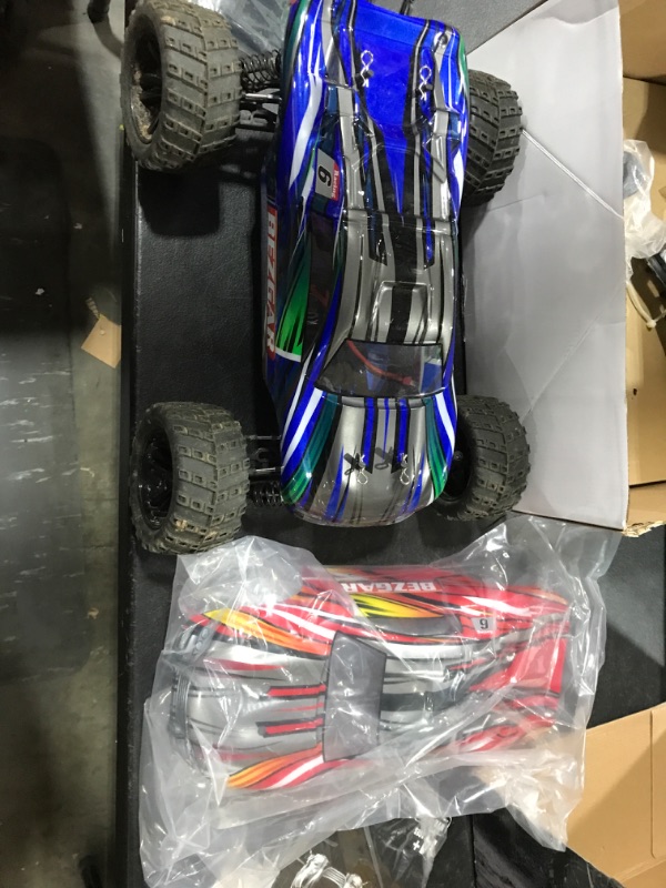 Photo 2 of BEZGAR 1/10 Brushless RC Car, 2.4Ghz 40km+ High Speed Remote Control Monster Vehicle Off-Road Truck for Adults and Boys