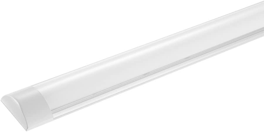 Photo 1 of 10W-40W LED Batten Tube Light Shop Light Workbench Garage Ceiling Lamp Fixture Cool White for Bathroom (20W,2FT)
