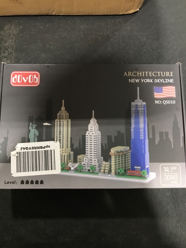 Photo 5 of dOvOb Architecture New York Skyline Micro Mini Blocks Building Set, 3048 Pieces Bricks,3D Puzzle Collection Model Kit as Gift for Adults or Kids