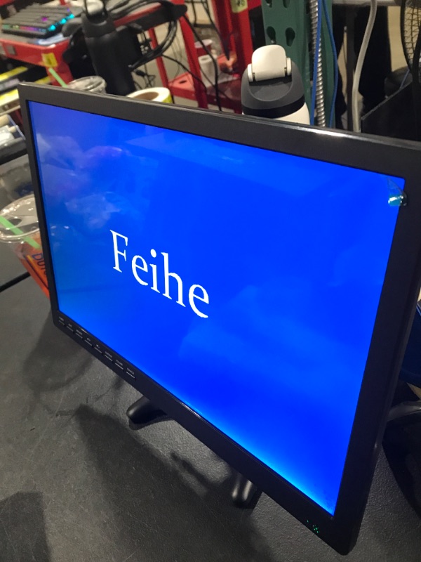 Photo 6 of Feihe 17 Inch Full HD 1920x1200 LED Monitor with HDMI VGA Build-in Speakers, 60Hz Refresh Rate, 5ms Response Time, VESA Mounting