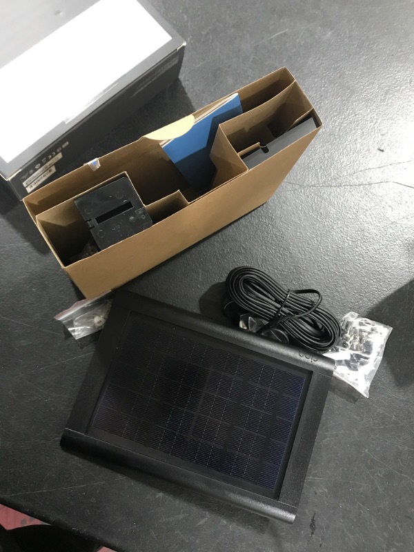 Photo 2 of Black Solar Panel For Video Doorbell