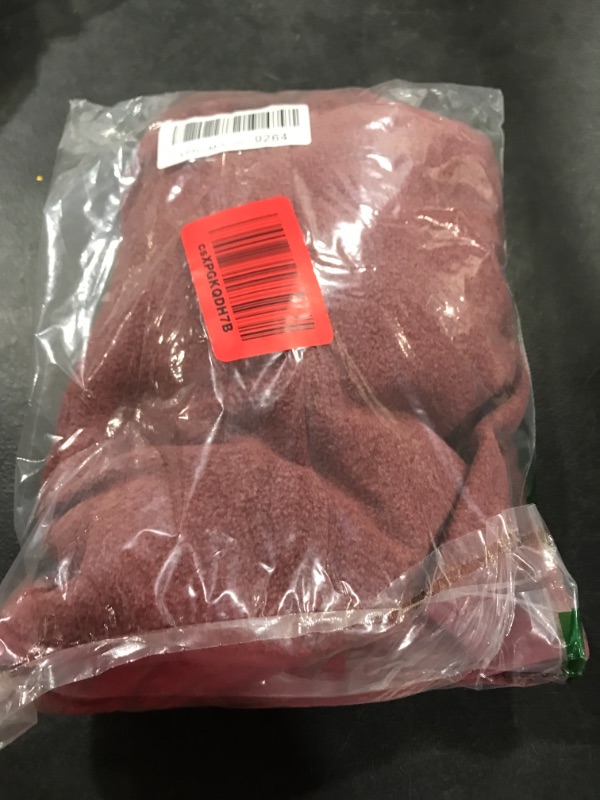 Photo 1 of Amazon Essentials Women's Classic-Fit Long-Sleeve Full-Zip Polar Soft Fleece Jacket (Available in Plus Size) Polyester Burgundy Heather X-Large