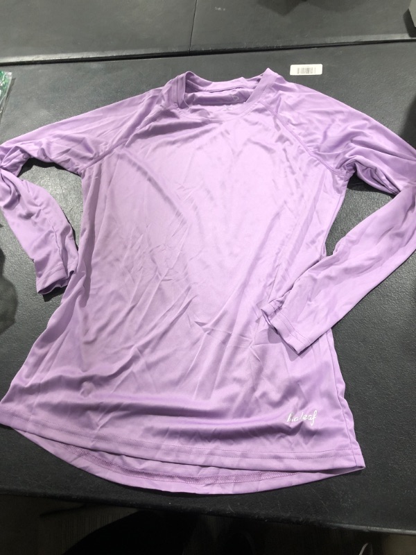 Photo 2 of BALEAF Women's Long Sleeve Shirts UPF50+ Sun Protection Quick Dry Hiking Fishing S