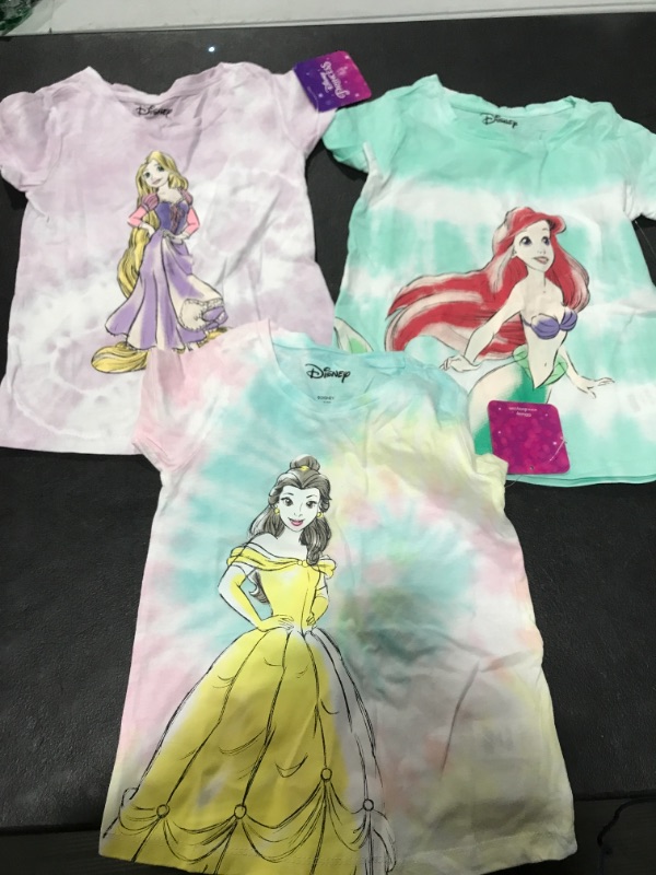 Photo 1 of 4T DISNEY PRINCESS SHIRT 3PCK 