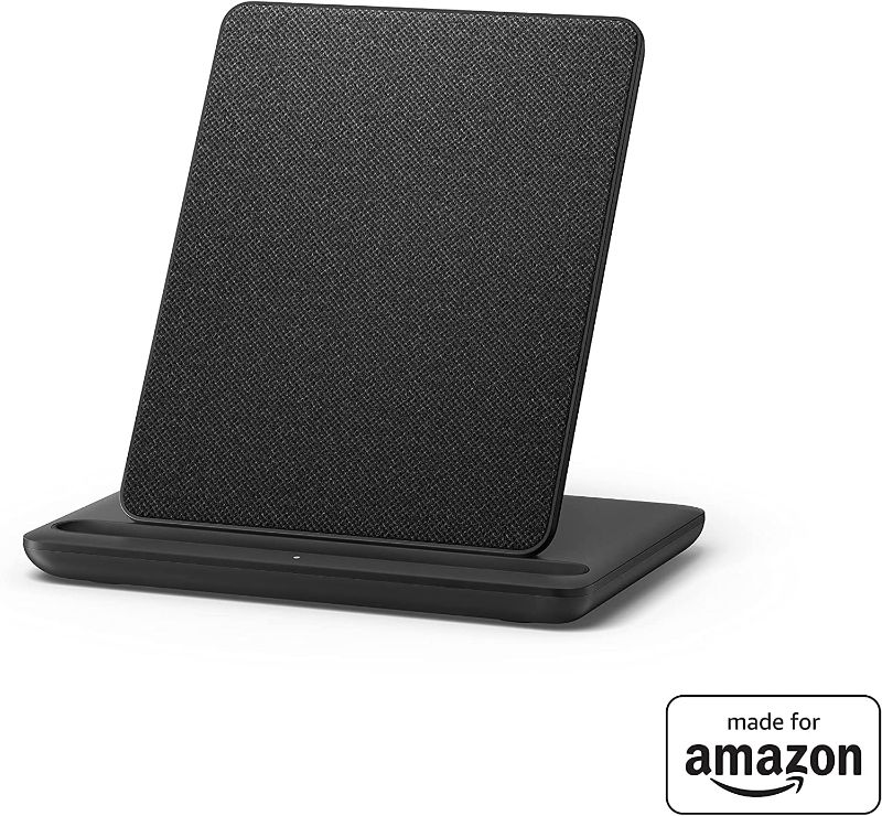 Photo 1 of Made for Amazon, Wireless Charging Dock for Kindle Paperwhite Signature Edition. Only compatible with Kindle Paperwhite Signature Edition.