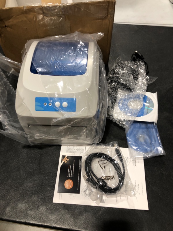 Photo 1 of Label Printer, Desktop Thermal Printer High Speed-150mm/s, Barcode Shipping Label Printer Compatible with Amazon, Ebay, FedEx, Shopify, Etsy, UPS, etc/Support Windows Only/4x6 Inch