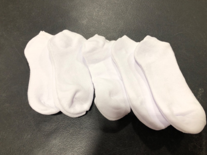 Photo 1 of 5 Pack White Socks Women's Unknown Size