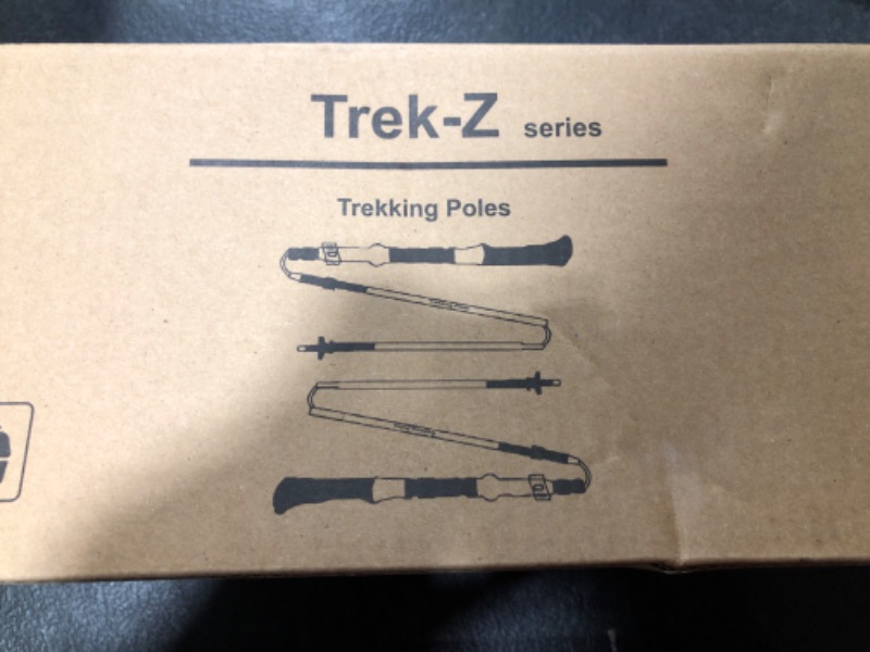 Photo 1 of 1 Pair Sports and Outdoors Trekking Poles Collapsible