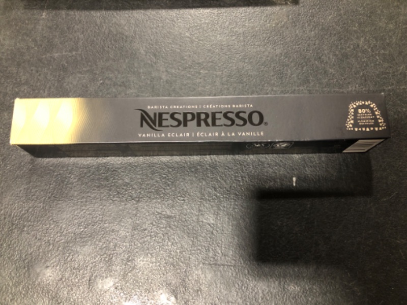 Photo 2 of (EXPIRED DEC. 2022) Nespresso Coffee Pods 10 Capsules 1 Sleeve VertuoLine Vertuo Line Single Serve Intenso/Double Espresso/Gran Lungo Vanilla Eclair
