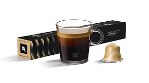 Photo 1 of (EXPIRED JAN. 2023) Nespresso Coffee Pods 10 Capsules 1 Sleeve VertuoLine Vertuo Line Single Serve Intenso/Double Espresso/Gran Lungo Caramel Creme Brulee
