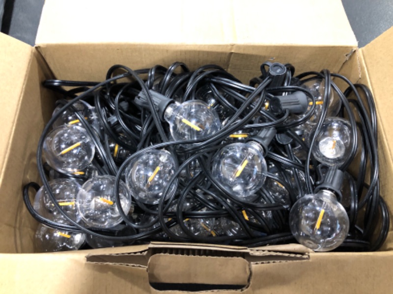 Photo 1 of 100FT G40 Globe String Lights