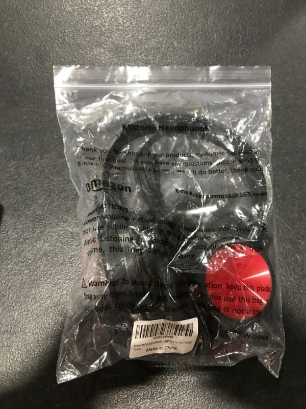 Photo 1 of kkstorm Foldable Headphones for Kids: Classroom Headphones Bulk for Kids Wired Headphones Over The Ear Headphones for Kids (906B Red no mic 1 PCAK)
