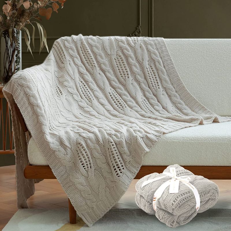 Photo 1 of Amélie Home Throw Blankets Soft Cozy and Lightweight for Couch Sofa