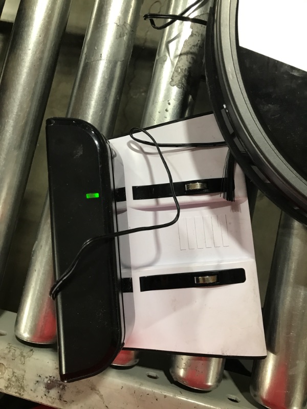 Photo 1 of ILIFE V8s Robot Vacuum and Mop Combo, Big 750ml Dustbin, Enhanced Suction Inlet, Zigzag Cleaning Path, LCD Display, Schedule, Self-Charging Robot Vacuum Cleaner, Ideal for Hard Floor and Pet Hair.-- dirty on top of product