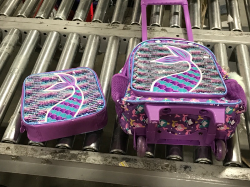 Photo 1 of Generic Kid's 2 Piece School Bag + Lunch Bag, Purple