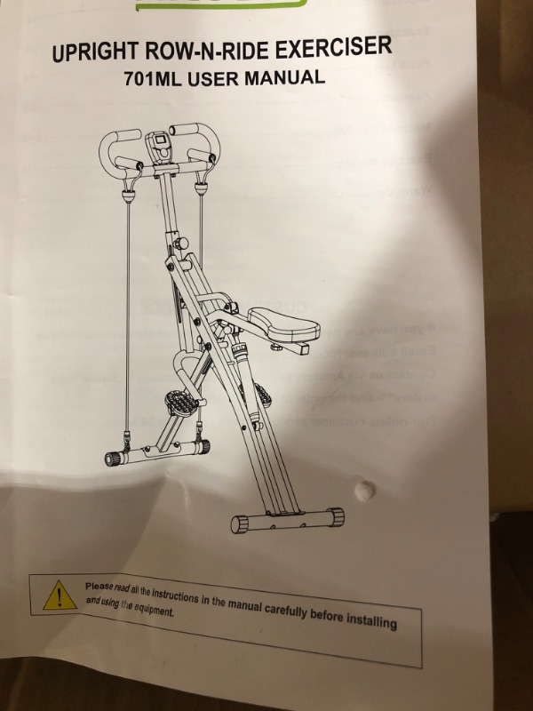 Photo 2 of  Health & Fitness Row-N-Ride PRO™ Squat Assist Trainer, 300 LB. Capacity 