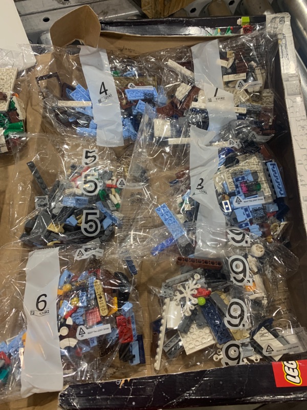 Photo 3 of LEGO Icons Santa’s Visit 10293 Building Set for Adults (1445 Pieces) FrustrationFree Packaging