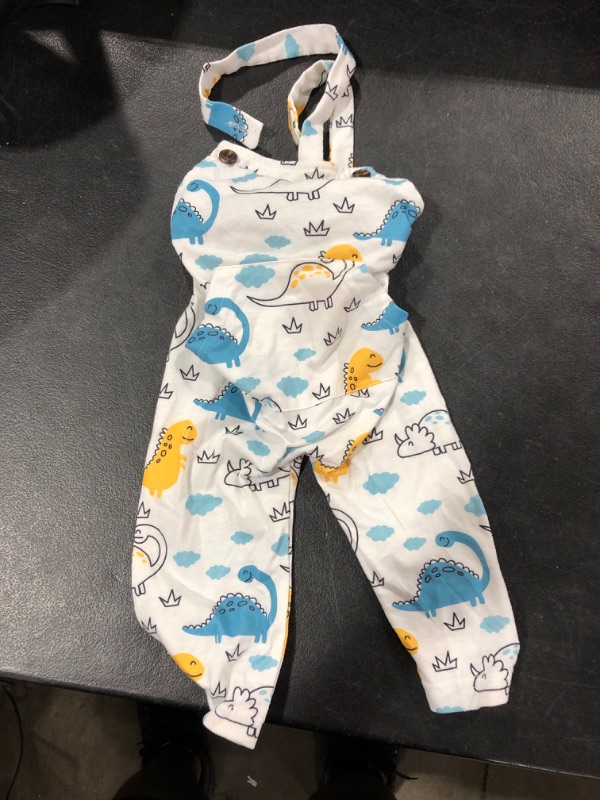 Photo 1 of Baby Overalls. Size unknown. Size says 80