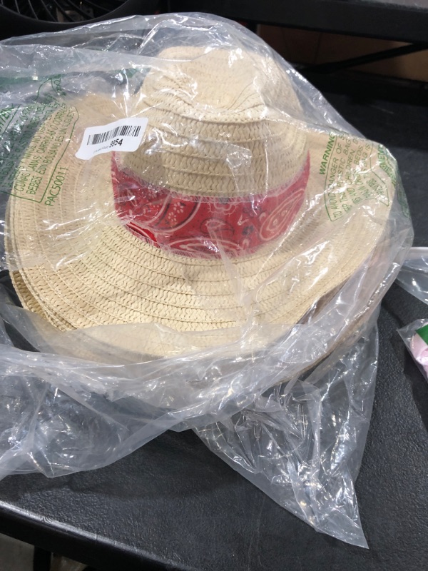 Photo 1 of 11 Hats, all with red bandana 