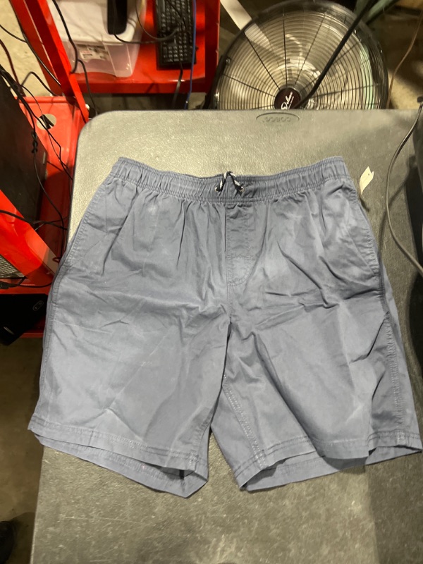 Photo 1 of Amazon Essentials Men's Drawstring Walk Shorts SIZE Large Navy