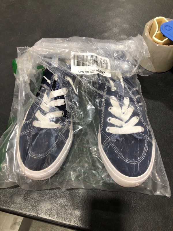 Photo 1 of blue shoe size 8.5