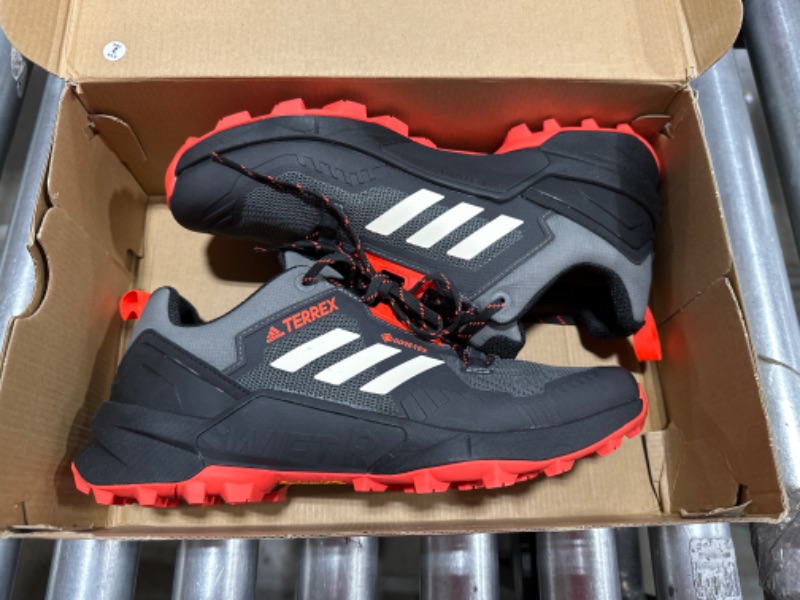 Photo 2 of adidas Terrex Swift R3 Gore-TEX® Hiking Shoes 10 Grey/Wonder White/Solar Red