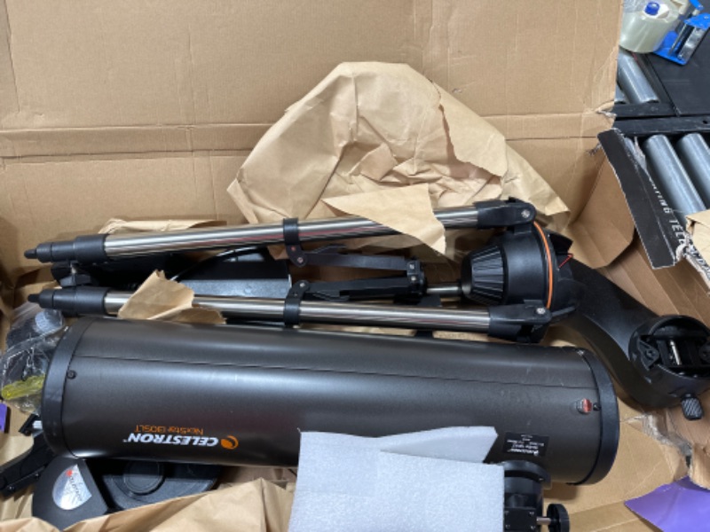 Photo 1 of Celestron - NexStar 130SLT Computerized Telescope - Compact and Portable - Newtonian Reflector Optical Design - SkyAlign Technology - Computerized Hand Control - 130mm Aperture 130 SLT Newtonian Single