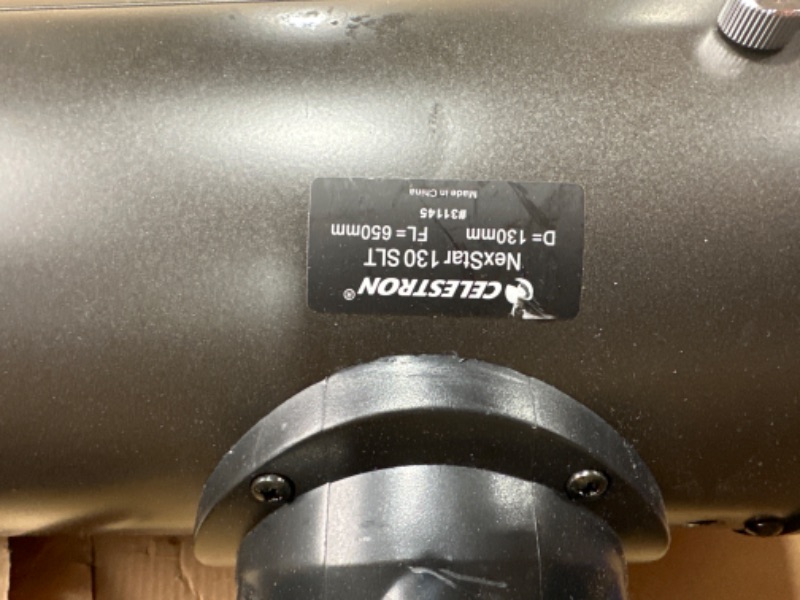 Photo 1 of Celestron - NexStar 130SLT Computerized Telescope - Compact and Portable - Newtonian Reflector Optical Design - SkyAlign Technology - Computerized Hand Control - 130mm Aperture 130 SLT Newtonian Single