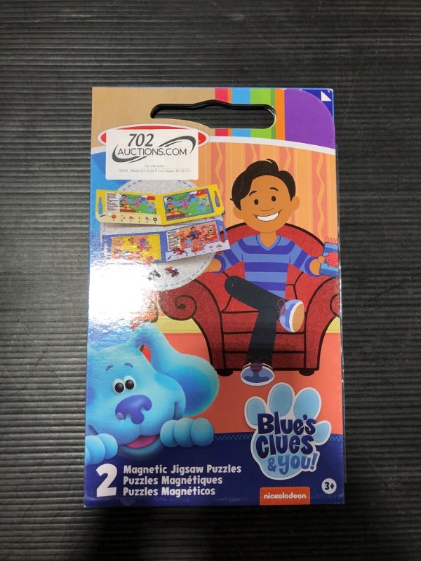 Photo 2 of Blue's Clues Take-Along Magnetic Jigsaw