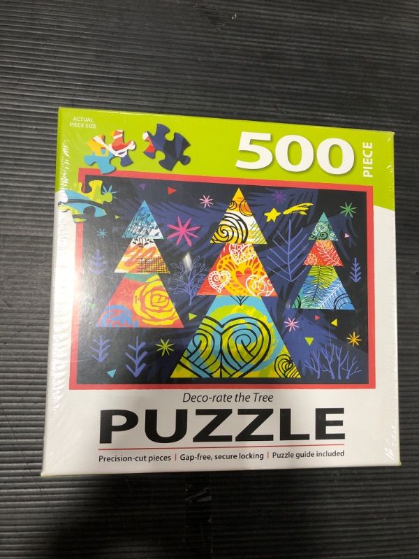 Photo 2 of Lang 500PC Puzzle Deco Tree, Multi