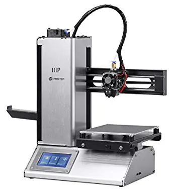 Photo 1 of Monoprice 133012 Select Mini Pro 3D Printer - Aluminum With (120 X 120 X 120 Mm) Auto Level Heated Bed, Touch Screen Display, Microsd Card And Wi-Fi
