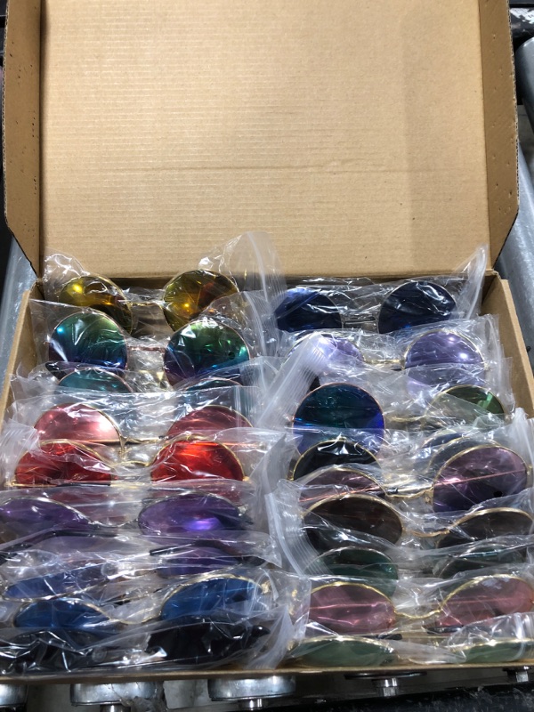 Photo 1 of 28 Pairs Variety Pack of Hippie Party Shades 