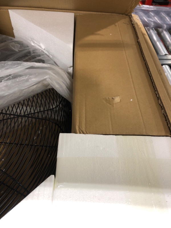 Photo 1 of VEVOR 30 Inch Wall-Mount Misting Fan, 3-speed IP44 Waterproof Oscillating Wall Fan, Max. 9500 CFM Wall Mounted Fan for Outdoor, Commercial, Residential, Greenhouse, Workshop, Patio, Black, ETL Listed 30 Inch Waterproof