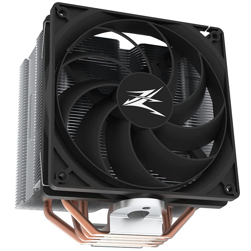 Photo 1 of Zalman CNPS10X Performa Extreme Performance CPU Cooler, Powerful 135mm Annular Fan 1500RPM, 75 CFM, 180W TDP, 4 Heat Pipes, STC 8 Thermal Paste Included - Standard
