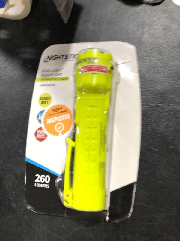 Photo 2 of Nightstick XPP-5422G 3 AA Intrinsically Safe Permissible Dual-Light Flashlight, Green
