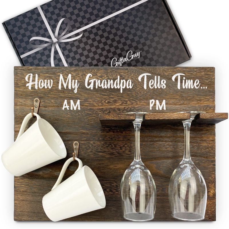 Photo 1 of GIFTAGUY Gifts for Grandpa for Fathers Day - Sarcastic Yes, But Funny Fathers Day or Birthday Gifts for Grandpa Make the Best Grandpa Gifts, and Arrive Nicely Gift-Boxed. Mugs-Glasses Not Included