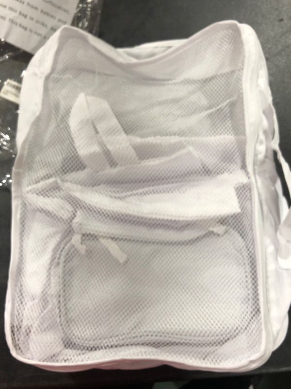 Photo 1 of 7 SET PACKING CUBE BAGS WHITE