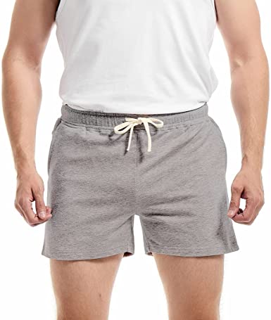 Photo 1 of AIMPACT Mens Medium Sweat Workout Shorts 5 Inch Inseam Casual Athletic Jogger Short Shorts for Men