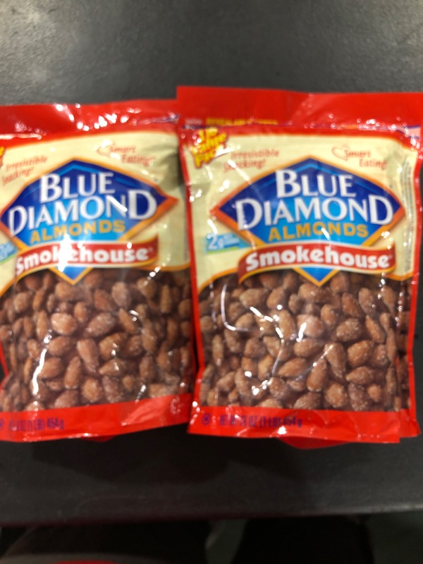 Photo 1 of 2 Blue Diamond Smokehouse Almonds (Case of 6) Smokehouse Package size of 16.0 oz