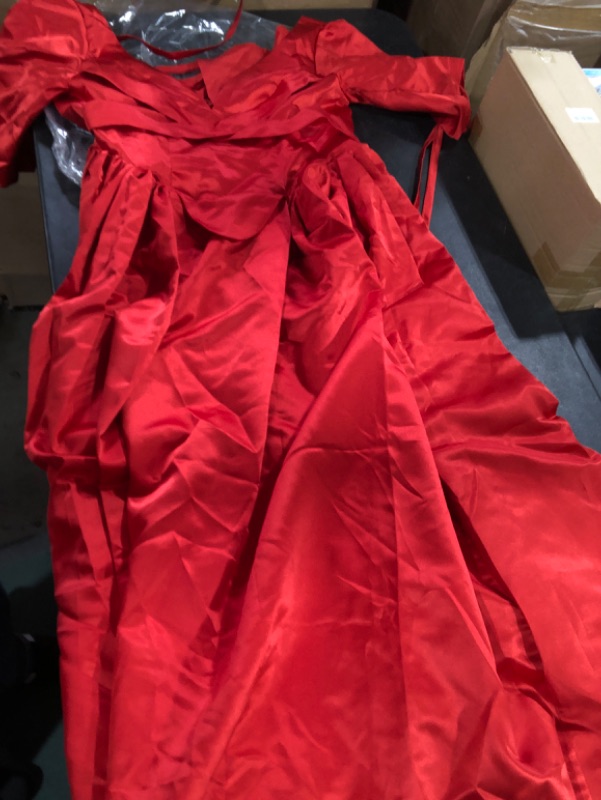 Photo 2 of 1791's lady Women's Victorian Rococo Dress Inspiration Maiden Costume L:Height65-67"Chest38.5-40"Waist30.5-32" Red2